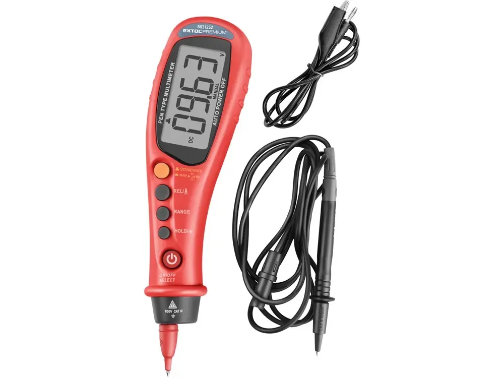 Újdonság Extol lakatfogó és digitális multiméter, True RMS, hangjelző funkcióval